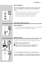 Предварительный просмотр 11 страницы Philips RQ1151 User Manual