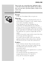 Preview for 27 page of Philips rq1160cc Instruction Manual