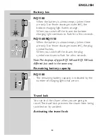 Preview for 31 page of Philips rq1160cc Instruction Manual