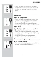 Preview for 37 page of Philips RQ1167/12 User Manual