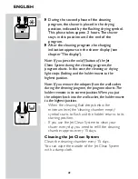 Preview for 50 page of Philips RQ1167/12 User Manual