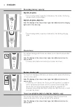 Preview for 8 page of Philips RQ1200 series User Manual