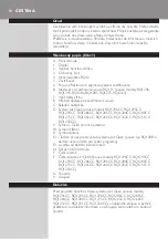 Preview for 54 page of Philips RQ1200 series User Manual