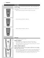 Предварительный просмотр 6 страницы Philips RQ1250CC User Manual