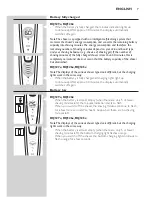 Предварительный просмотр 7 страницы Philips RQ1250CC User Manual