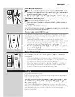 Предварительный просмотр 9 страницы Philips RQ1250CC User Manual