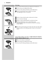 Предварительный просмотр 12 страницы Philips RQ1250CC User Manual