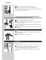 Предварительный просмотр 22 страницы Philips RQ1250CC User Manual