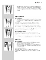 Предварительный просмотр 31 страницы Philips RQ1250CC User Manual