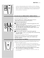 Предварительный просмотр 33 страницы Philips RQ1250CC User Manual