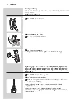 Предварительный просмотр 132 страницы Philips RQ1250CC User Manual