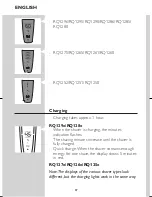 Предварительный просмотр 38 страницы Philips RQ1251 User Manual