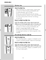 Предварительный просмотр 40 страницы Philips RQ1251 User Manual