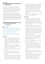 Preview for 3 page of Philips S-line 220S4LYCB User Manual