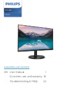 Philips S Line 241S9 User Manual предпросмотр