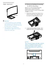 Предварительный просмотр 11 страницы Philips S Line 322S1 User Manual