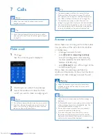 Preview for 17 page of Philips S10 User Manual