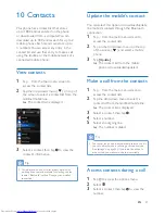 Preview for 23 page of Philips S10 User Manual