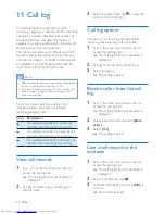 Preview for 28 page of Philips S10 User Manual