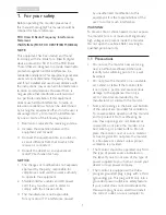 Preview for 3 page of Philips S220E1A User Manual