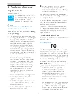 Preview for 16 page of Philips S220E1A User Manual