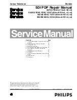 Philips S37SD-YD02 Service Manual preview