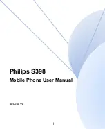 Preview for 1 page of Philips S398 User Manual