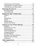 Preview for 4 page of Philips S398 User Manual