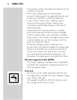 Preview for 8 page of Philips S5008 User Manual