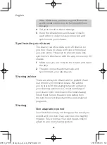 Preview for 44 page of Philips S7910/16 User Manual