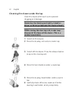 Preview for 42 page of Philips S9000 Series Manual