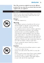 Preview for 13 page of Philips S90xx User Manual