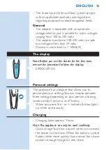 Preview for 15 page of Philips S97 series User Manual