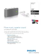 Philips SA018104S Manual предпросмотр