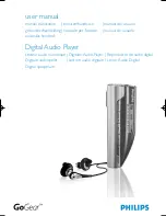 Preview for 1 page of Philips SA160 User Manual