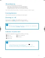 Preview for 5 page of Philips SA160 User Manual