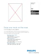 Предварительный просмотр 1 страницы Philips SA1MXX04R Manual