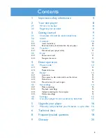 Предварительный просмотр 3 страницы Philips SA2120 User Manual