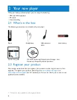 Preview for 8 page of Philips SA2200 User Manual