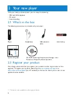 Preview for 8 page of Philips SA2300 User Manual