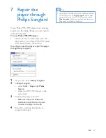 Предварительный просмотр 17 страницы Philips SA2SONGBRD/00 User Manual