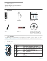 Предварительный просмотр 6 страницы Philips SA4100 Quick Start Manual