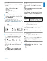 Предварительный просмотр 7 страницы Philips SA4100 Quick Start Manual