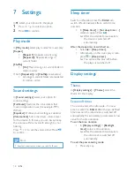 Preview for 17 page of Philips SA4RGA02BN/12 User Manual