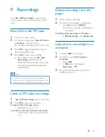 Preview for 22 page of Philips SA4VBE04KF/12 User Manual