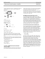 Предварительный просмотр 10 страницы Philips SA5205A Datasheet