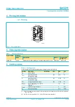 Предварительный просмотр 2 страницы Philips SA5211 Product Specification