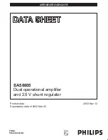 Philips SA58605 Datasheet предпросмотр