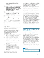 Предварительный просмотр 6 страницы Philips SA5AZU/37 User Manual