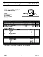 Philips SA741C Product Specification предпросмотр